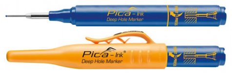 PICA Ink 150/41 Hĺbkový značkovač na suché povrchy modrý