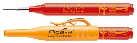 PICA Ink 150/40 Hĺbkový značkovač na suché povrchy červený