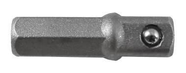 Adaptér HEX 1/4" x SQ 1/4", dĺžka 25mm